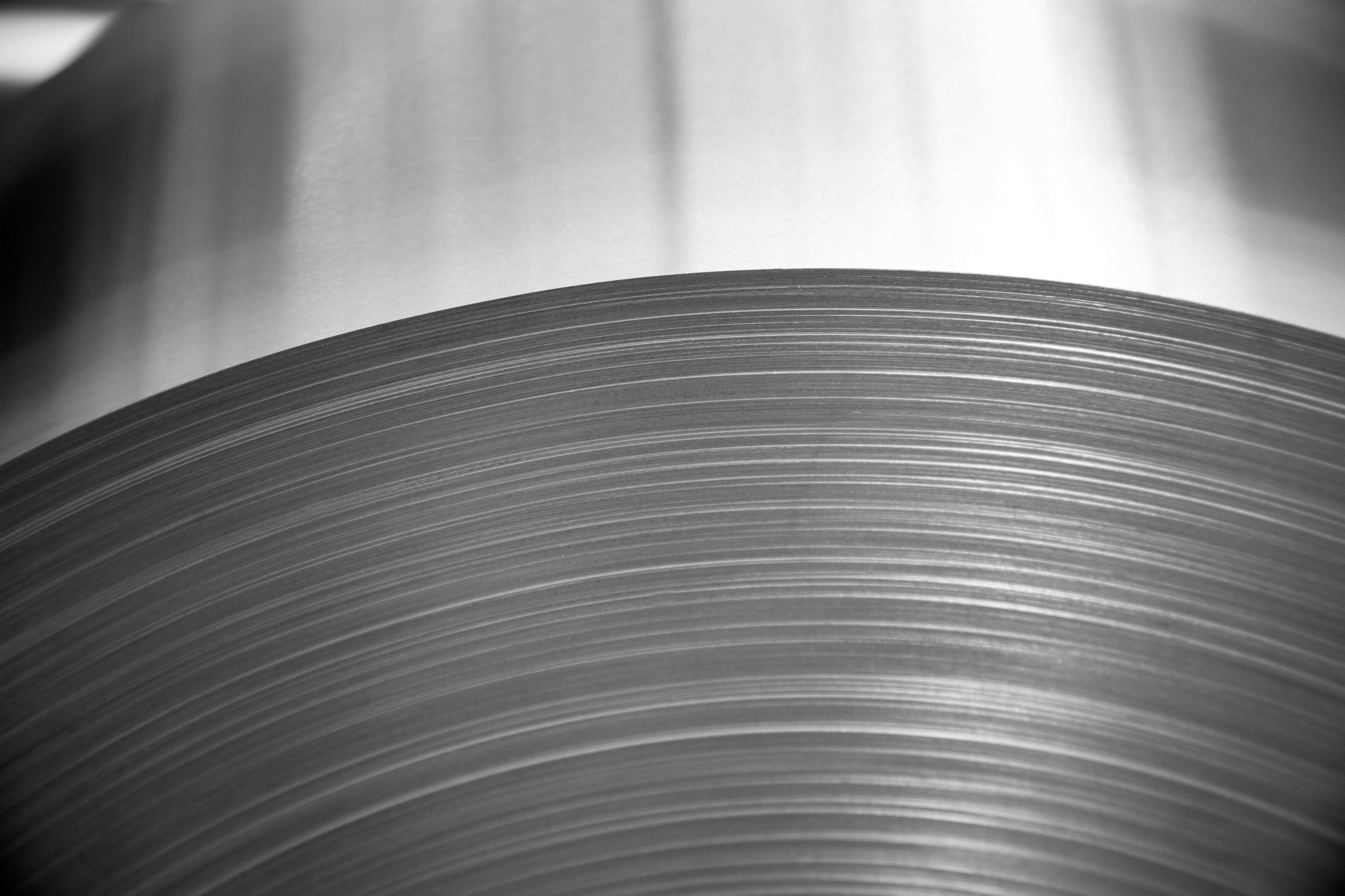 Stacks of Sheet Metal